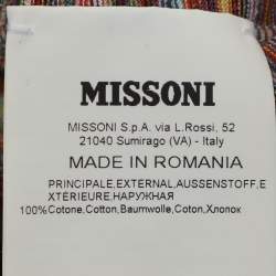 مملوكة مسبقًا Missoni Multicolor Stripe Jersey T-Shirt S