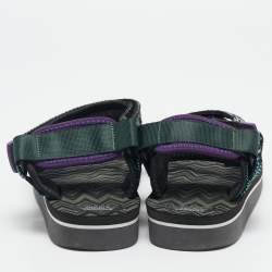 Pre Owned Missoni X Suicoke Multicolor Canvas Depa Flat Sandals Size 39