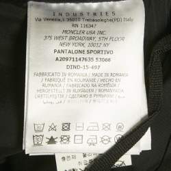 Pre Owned Moncler Grenoble Khaki Green Ski Trousers L