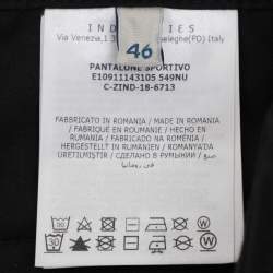Moncler Black Cotton Trouser XXL