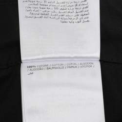 Moncler Black Cotton Trouser XXL
