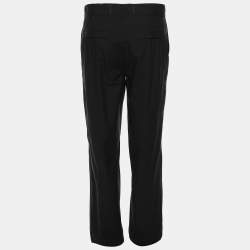 Moncler Black Cotton Trouser XXL