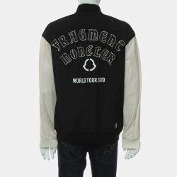 Moncler X Frgmt Black Cotton Emboidered Button-Up Jacket XL