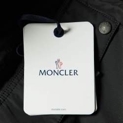Moncler Black Nylon Iwao Zip Up Jacket M