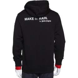 moncler angels palm zip hoodie knit rain knitwear