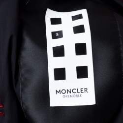 Moncler Grenoble Red Corduroy Straight Fit Overalls S