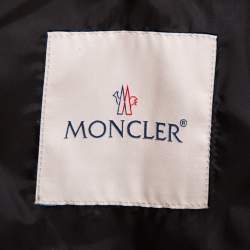 Pre Owned Moncler x Off-White Yellow Synthetic Down Padded Giverny Gilet L
