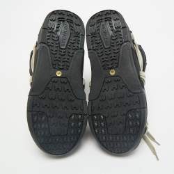 Moncler x Rick Owens Black Leather Amber Snow Boots Size 43