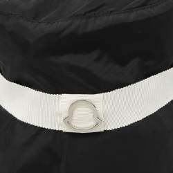 Moncler Black Nylon Bucket Hat S