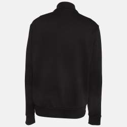 Moncler Black Synthetic and Cotton Puffer Jacket XXL