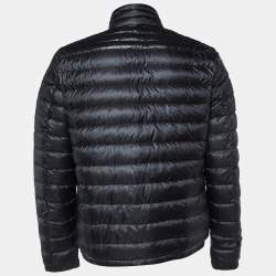 Moncler Black Nylon Daniel Quilted Down Jacket XL 