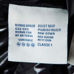 Moncler Black Nylon Daniel Quilted Down Jacket XL 