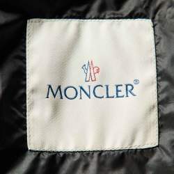 Moncler Black Synthetic Hooded Zip-Up Naples Gilet Down Jacket XL