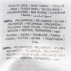 Pre Owned Moncler Blue Nylon Zip-Up Quilted Down Ray Gilet XXL