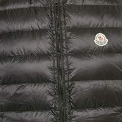 Moncler Black Nylon Down Arves Gilet L