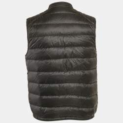 Moncler Black Nylon Down Arves Gilet L