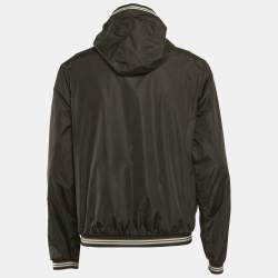 Moncler Black Nylon Hooded Zip-Up Jean-Claude Jacket M
