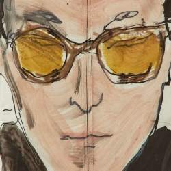 Pre Owned Moncler White Printed Polyester Hooded Jacket M