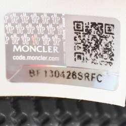 Pre Owned Moncler Grey Wool Puffer Jacket XXL