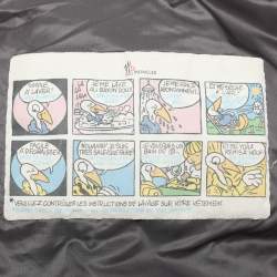 Pre Owned Moncler Grey Wool Puffer Jacket XXL