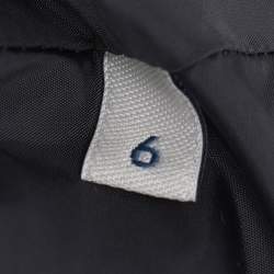 Pre Owned Moncler Navy Blue Nylon Puffer Jacket XXL