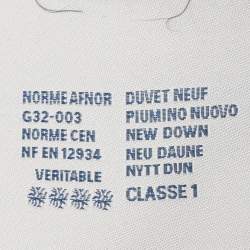 Pre Owned Moncler Navy Blue Nylon Puffer Jacket XXL