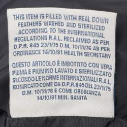 Pre Owned Moncler Navy Blue Nylon Puffer Jacket XXL