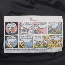 Pre Owned Moncler Navy Blue Nylon Puffer Jacket XXL