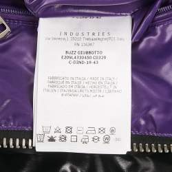 مملوكة مسبقًا سترة مونكلر بالتعاون مع بالم أنجل مربوطة من النايلون الأسود كبيرة الحجم مقاس صغير جدًا