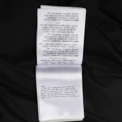 مملوكة مسبقًا جاكيت مونكلير مبطن بغطاء رأس نايلون أخضر/أسود مقاس متوسط