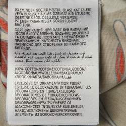 Pre Owned Moncler Multicolor Floral Print Cotton Shirt M