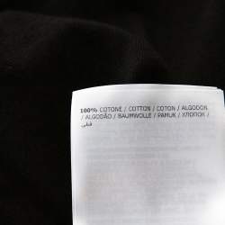 Pre Owned Moncler X Palm Angels Black Cotton Maglia Long Sleeve  T Shirt L