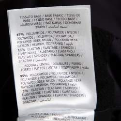 Pre Owned Moncler Navy Blue Synthetic Grenoble Trousers S