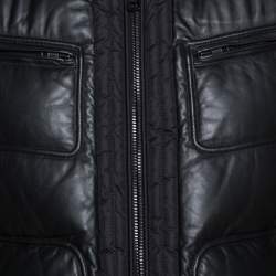 Moncler Black Down Quilted Allemand Jacket XL