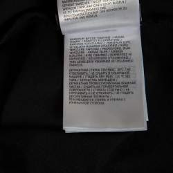 Pre Owned Moncler X Palm Angels Black Cotton Logo Embossed Long Sleeve T-Shirt L