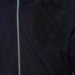 Pre Owned Moncler Gamme Bleu Blue Cotton Hoodie XL