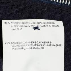 Pre Owned Moncler Gamme Bleu Blue Cotton Hoodie XL