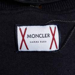 Pre Owned Moncler Gamme Bleu Blue Cotton Hoodie XL
