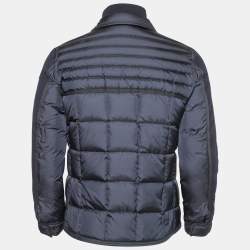 Moncler Navy Blue Synthetic Down Puffer Jacket M Moncler | TLC
