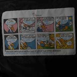 Pre Owned Moncler Black Synthetic Salzman Down Puffer Jacket L