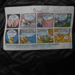 Pre Owned Moncler Black Synthetic Quilted Down Hooded Puffer Jacket M