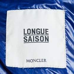 Moncler Blue Synthetic Quilted Acorus Jacket M