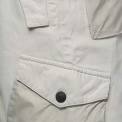Moncler Beige Denim Bermuda Shorts M