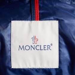 Moncler Blue Jeanbart Short Down Jacket M