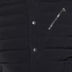 Moncler Black Down Nestor Short Jacket L