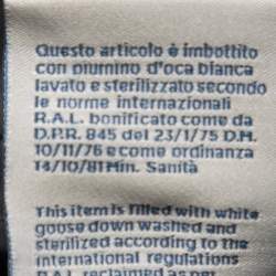 Pre Owned Moncler Black Wool Down Montgenevre Hooded Jacket M