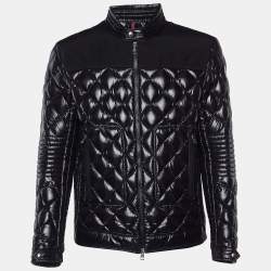 Moncler Black Down Quilted Veran Jacket L
