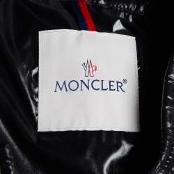 Moncler Black Down Quilted Veran Jacket L