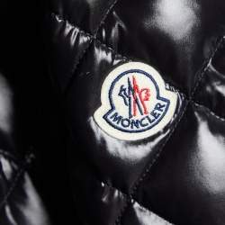 Moncler Black Down Quilted Veran Jacket L