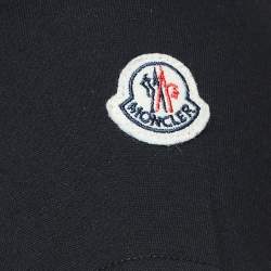 Moncler Black Cotton Short Sleeve T-Shirt M